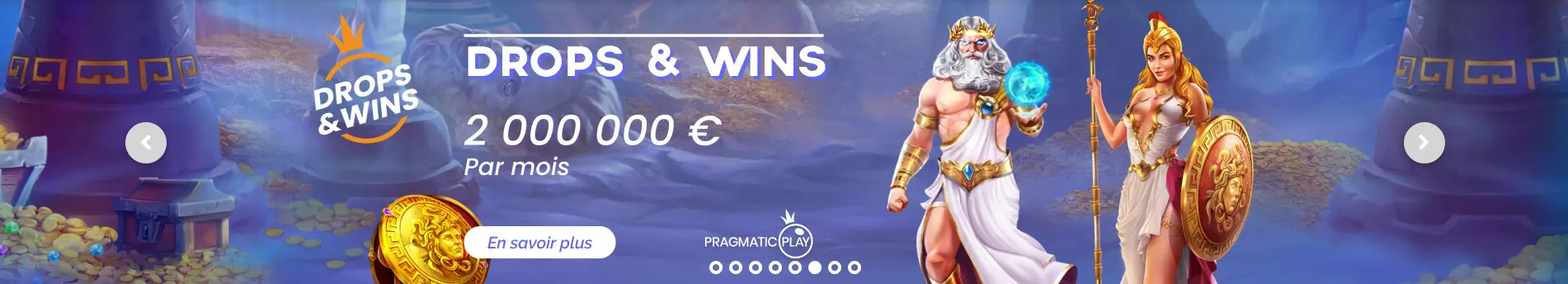 Drop and Wins ARLEQUIN CASINO 