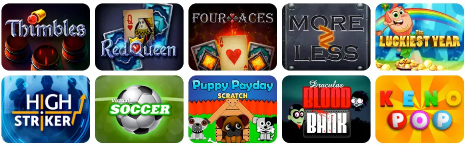 Jeux en ligne ARLEQUIN CASINO