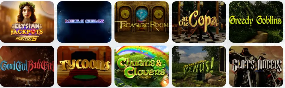 Les Jackpots au ARLEQUIN CASINO